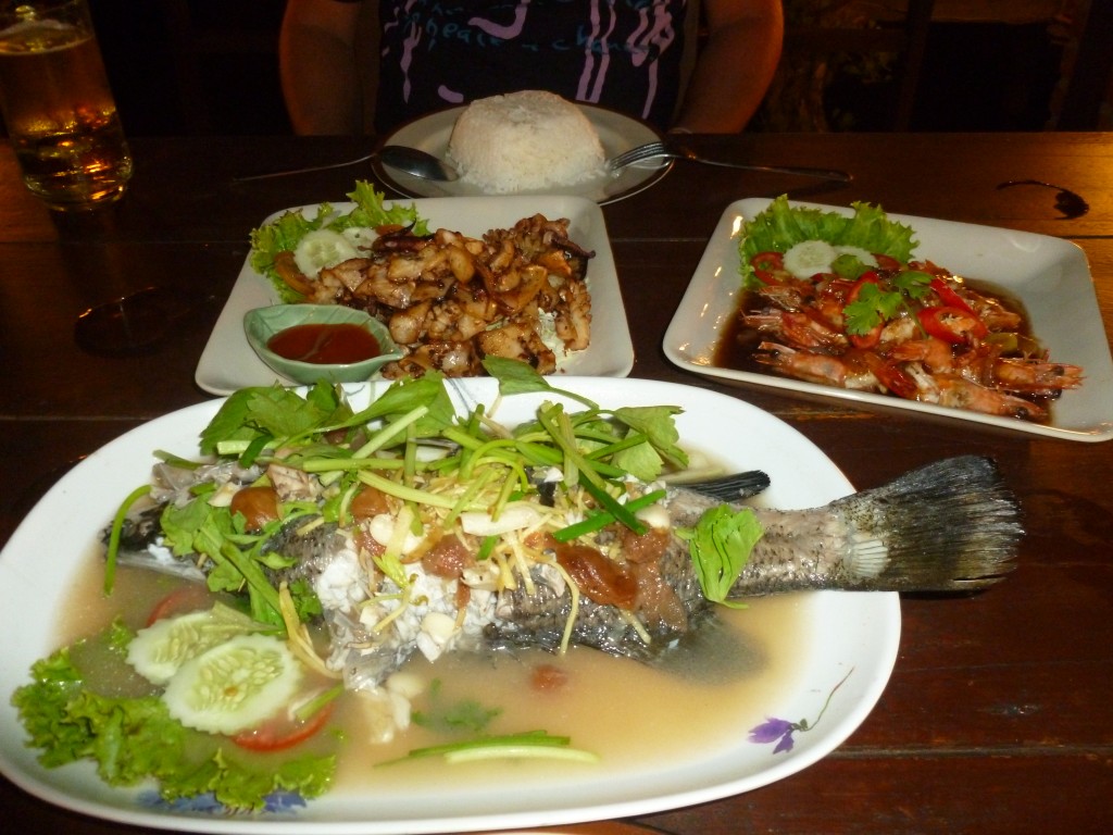 Gorgeous seafood